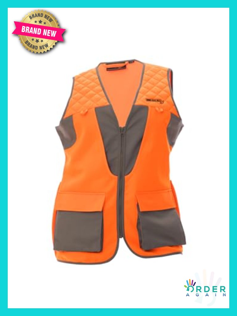 Upland Hunting Vest 2.0 | Quilted Padded Shoulders, Built-In Game Bag
